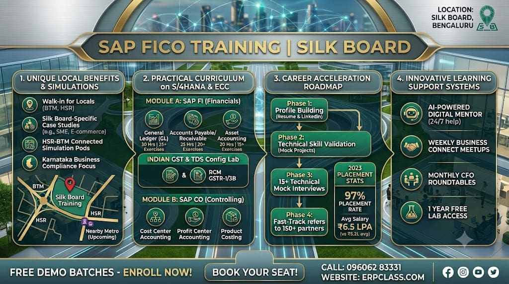 SAP FICO Training in Silk Board SAP FICO Training in Silk Board