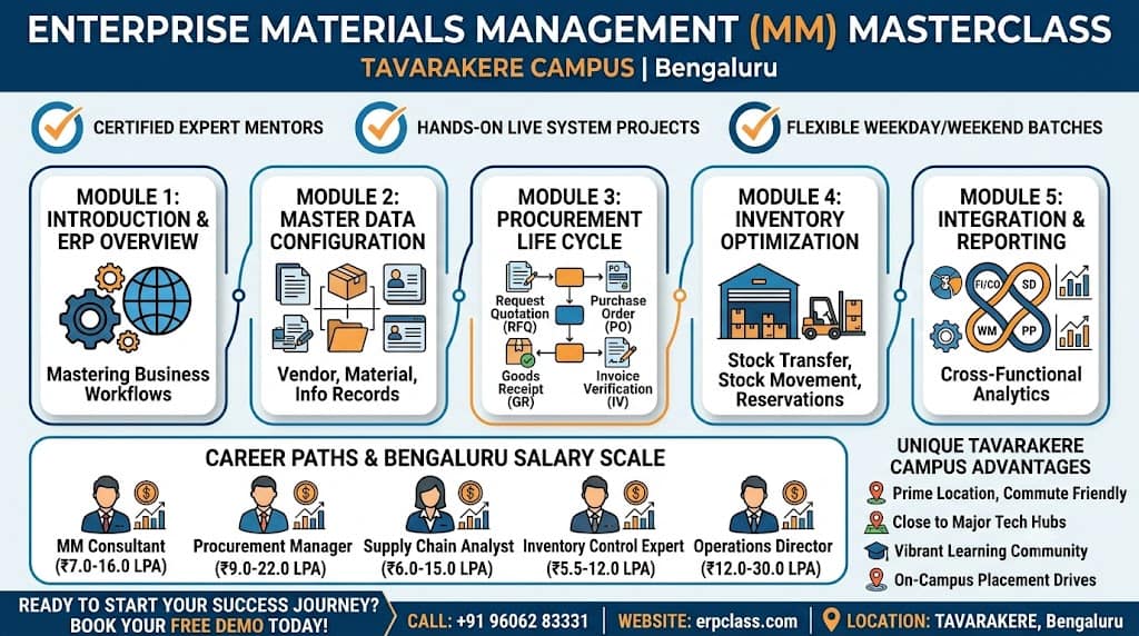 SAP MM Training in Tavarakere