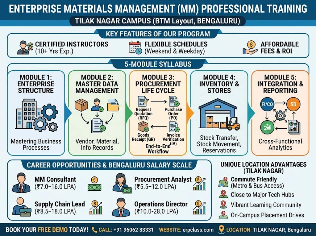 SAP MM Training in Tilak Nagar