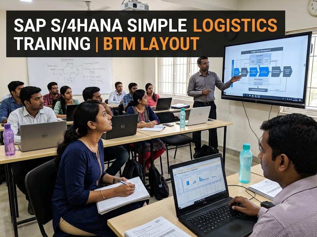 SAP S4 Hana Simple Logistics Training in BTM
