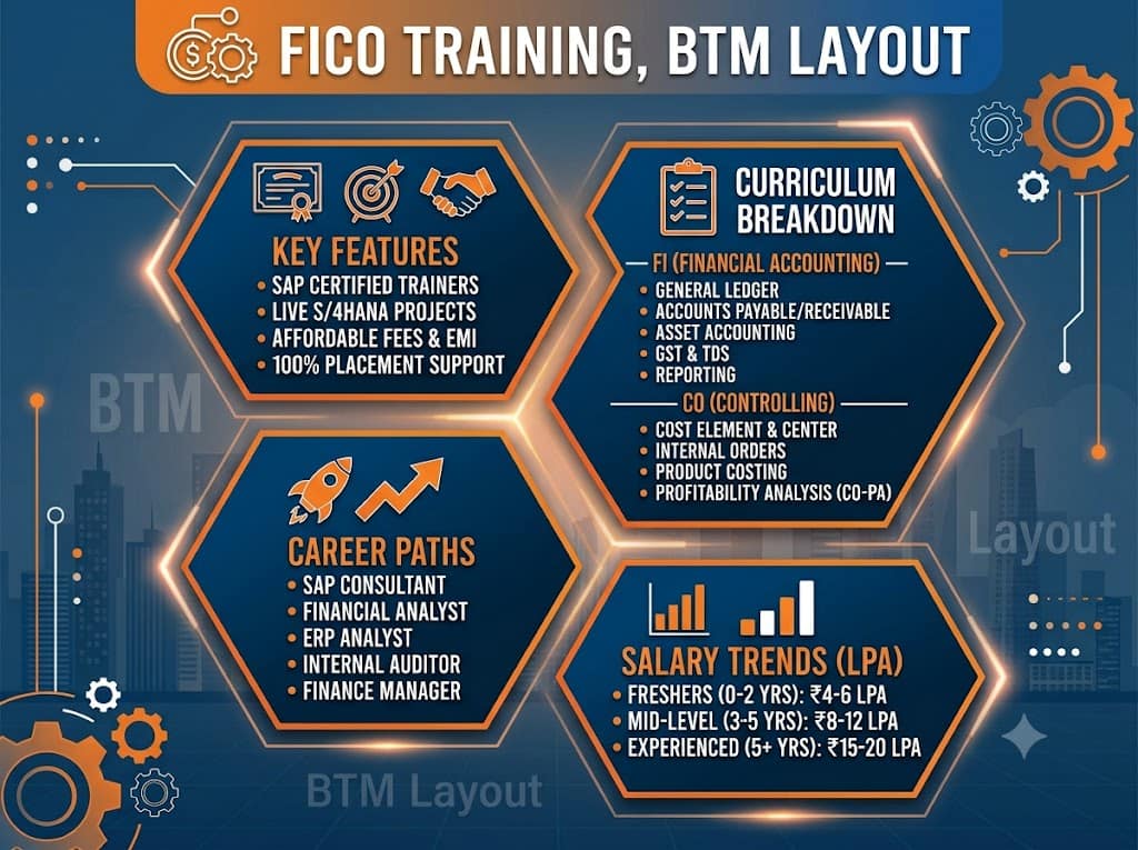 sap fico training in btm layout