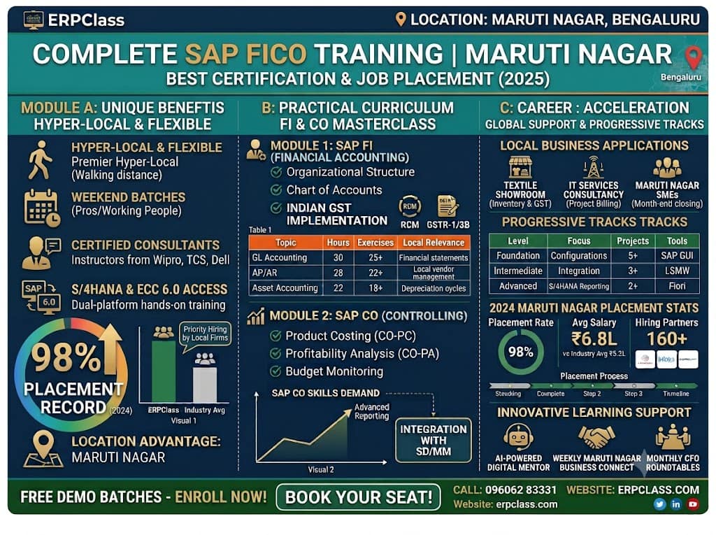 sap fico training in maruti nagar