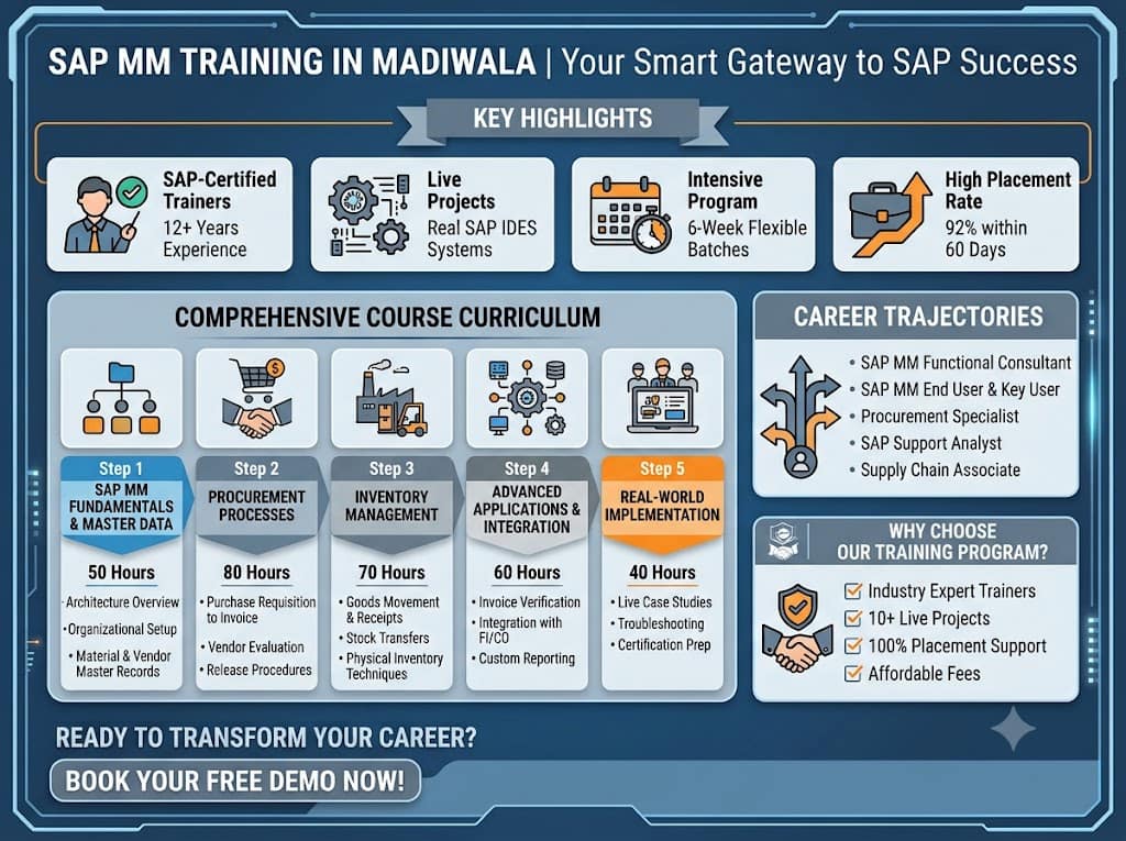 SAP MM Training in Madiwala