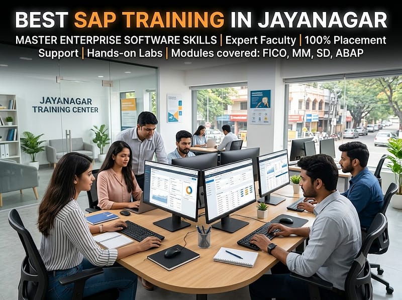 Best SAP Training in Jayanagar