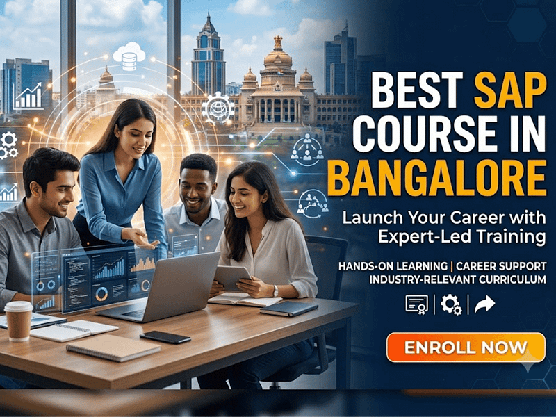 From Fresher to SAP Pro: The Best SAP Course Bangalore for 2026 sap course bangalore